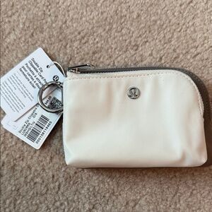 Lululemon double zip clippable pouch